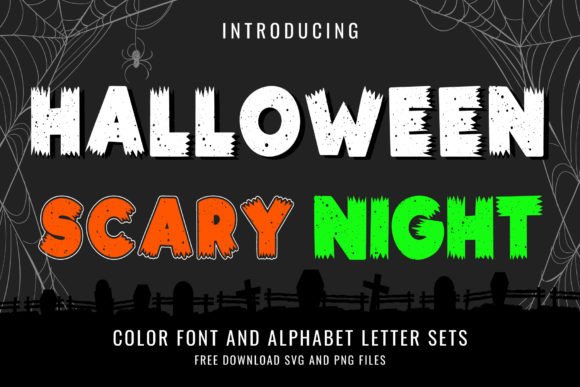 Halloween Scary Night Font - Featured Image