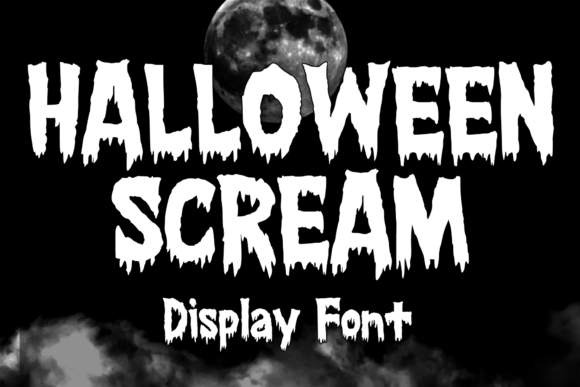 Halloween Scream Font - Featured Image