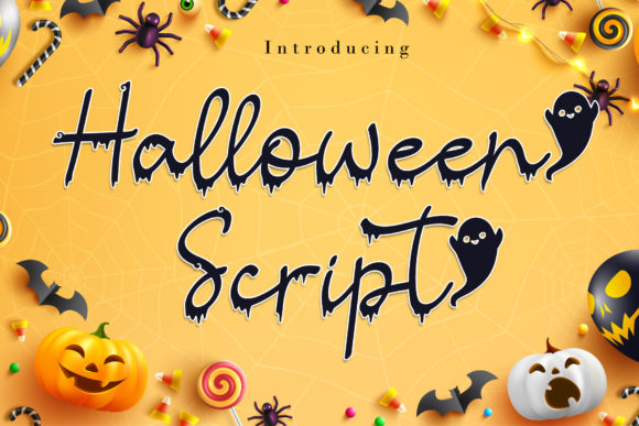 Halloween Script Font - Featured Image