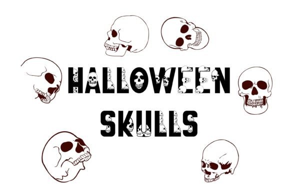Halloween Skulls Font - Featured Image