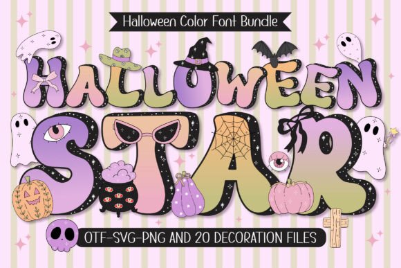 Halloween Star Font - Featured Image