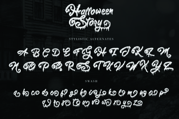 Halloween Story Font - Featured Image