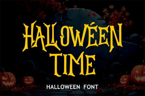 Halloween Time Font - Featured Image