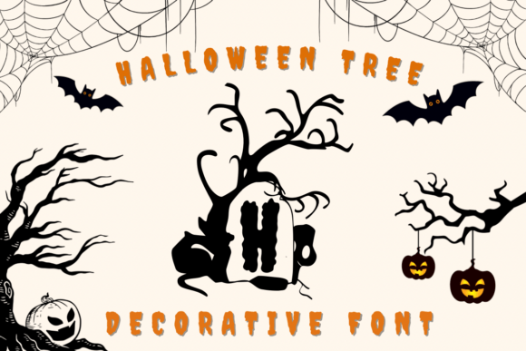 Halloween Tree Font - Featured Image