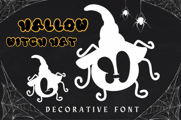 Halloween Witch Hat Font - Featured Image